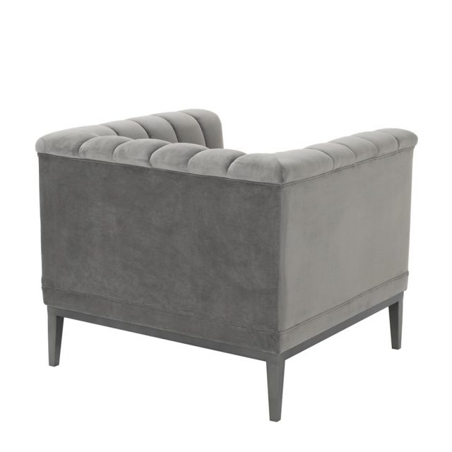 Кресло EICHHOLTZ Chair Raffles Grey