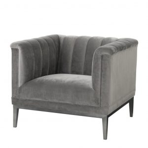 Кресло EICHHOLTZ Chair Raffles Grey