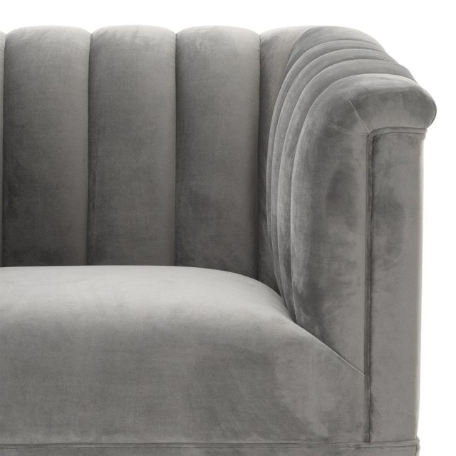 Кресло EICHHOLTZ Chair Raffles Grey