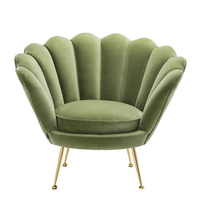 Кресло EICHHOLTZ Chair Trapezium Green