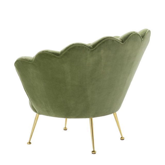 Кресло EICHHOLTZ Chair Trapezium Green