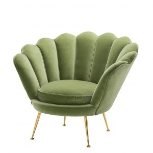 Кресло EICHHOLTZ Chair Trapezium Green