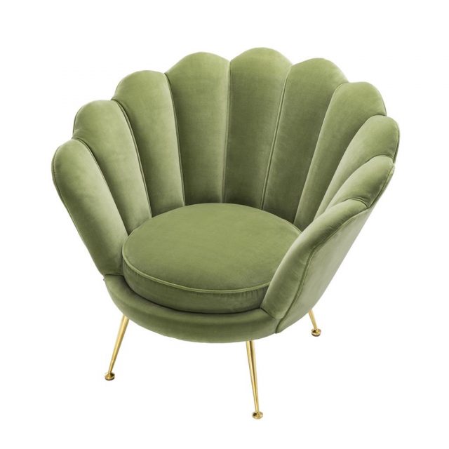 Кресло EICHHOLTZ Chair Trapezium Green