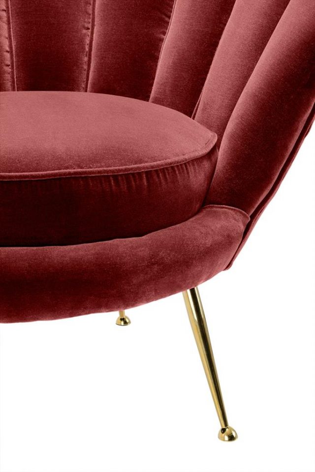 Кресло EICHHOLTZ Chair Trapezium Red