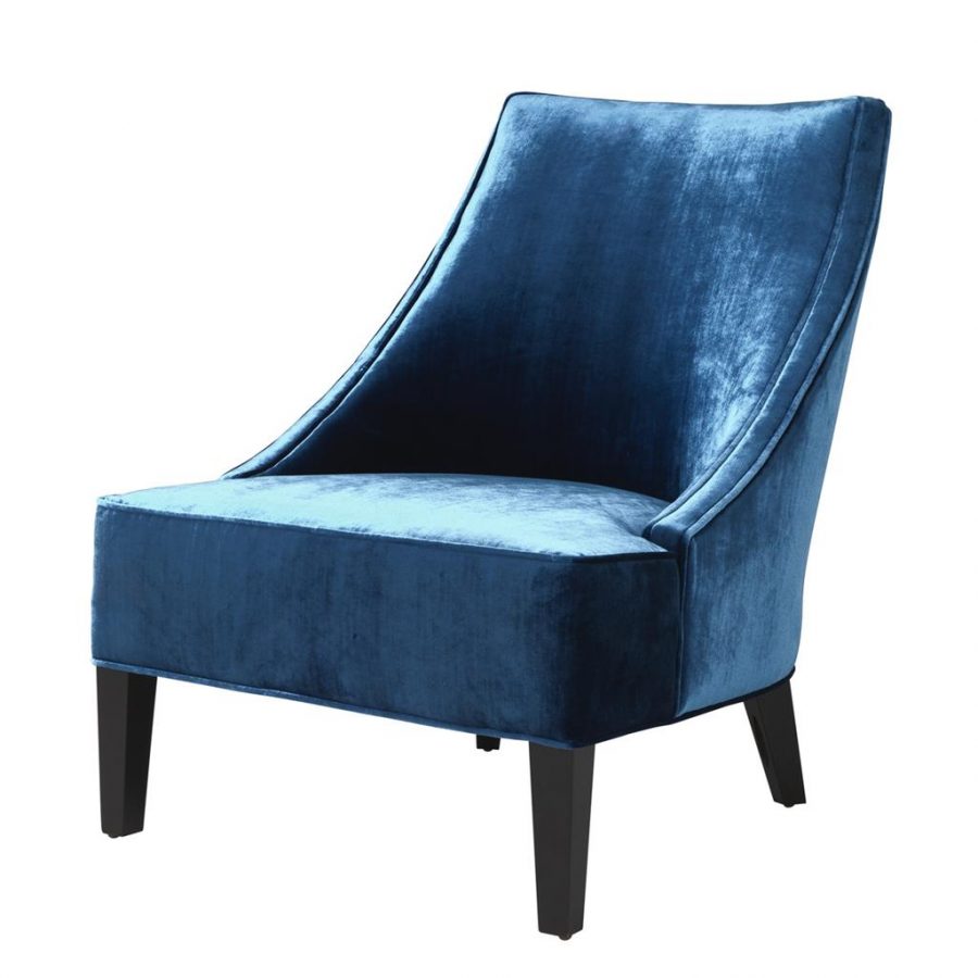 Кресло EICHHOLTZ DULWICH CHAIR BLUE