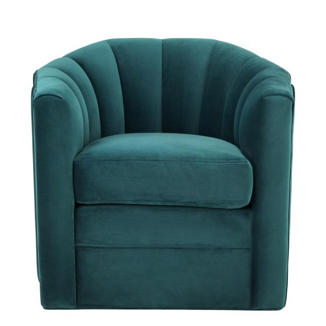 Кресло EICHHOLTZ Delancey Green Swivel Chair