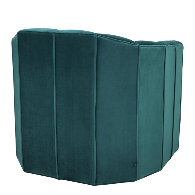 Кресло EICHHOLTZ Delancey Green Swivel Chair