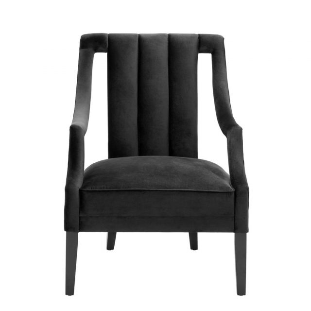 Кресло EICHHOLTZ ERMITAGE CHAIR BLACK