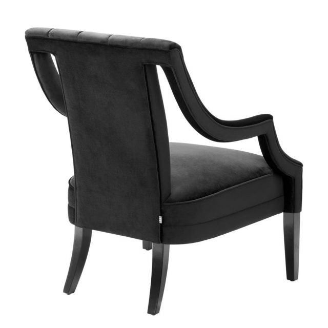 Кресло EICHHOLTZ ERMITAGE CHAIR BLACK