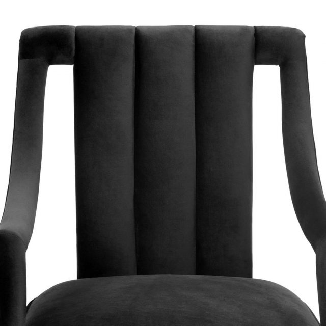 Кресло EICHHOLTZ ERMITAGE CHAIR BLACK
