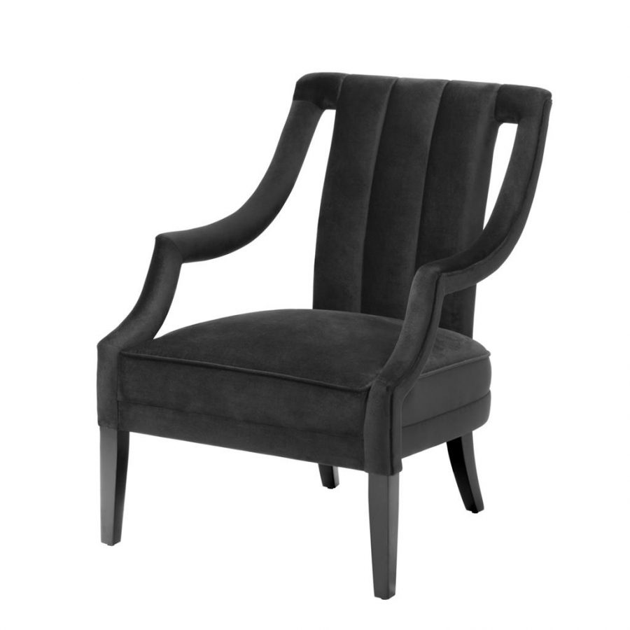 Кресло EICHHOLTZ ERMITAGE CHAIR BLACK