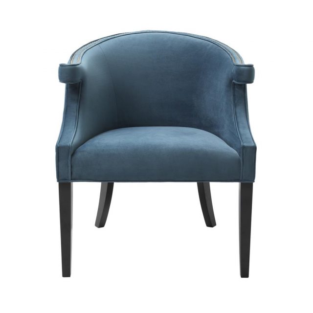 Кресло EICHHOLTZ MARGAUX CHAIR BLUE