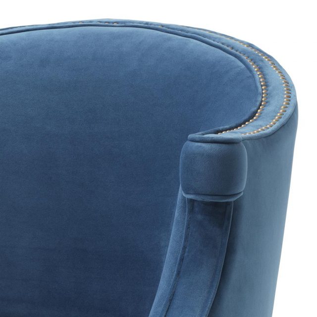 Кресло EICHHOLTZ MARGAUX CHAIR BLUE