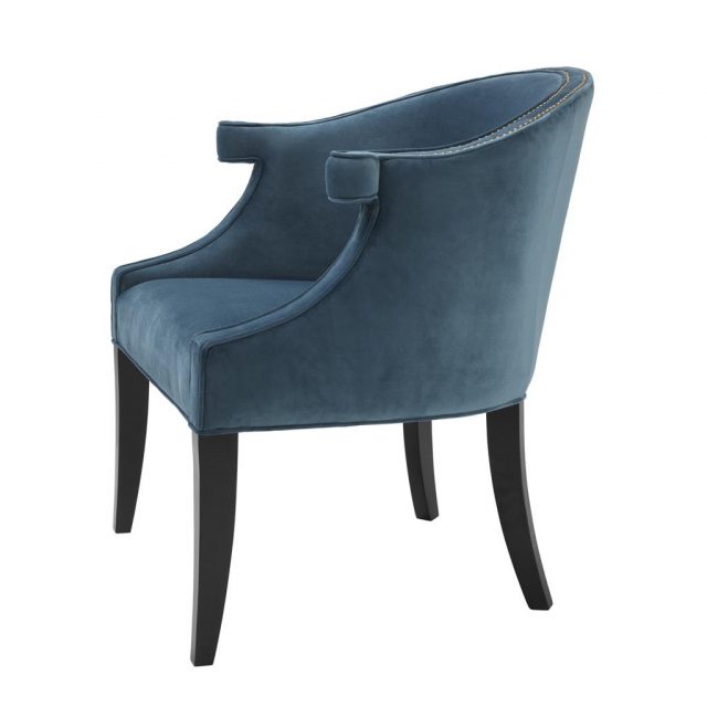Кресло EICHHOLTZ MARGAUX CHAIR BLUE