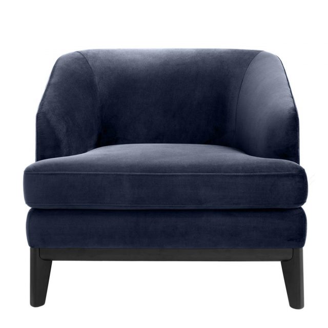 Кресло EICHHOLTZ MONTEREY CHAIR BLUE