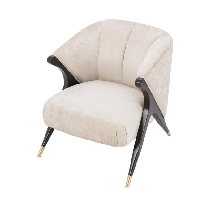 Кресло EICHHOLTZ PAVONE CHAIR BEIGE