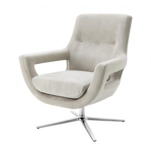 Кресло EICHHOLTZ Swivel Chair Flavio Beige