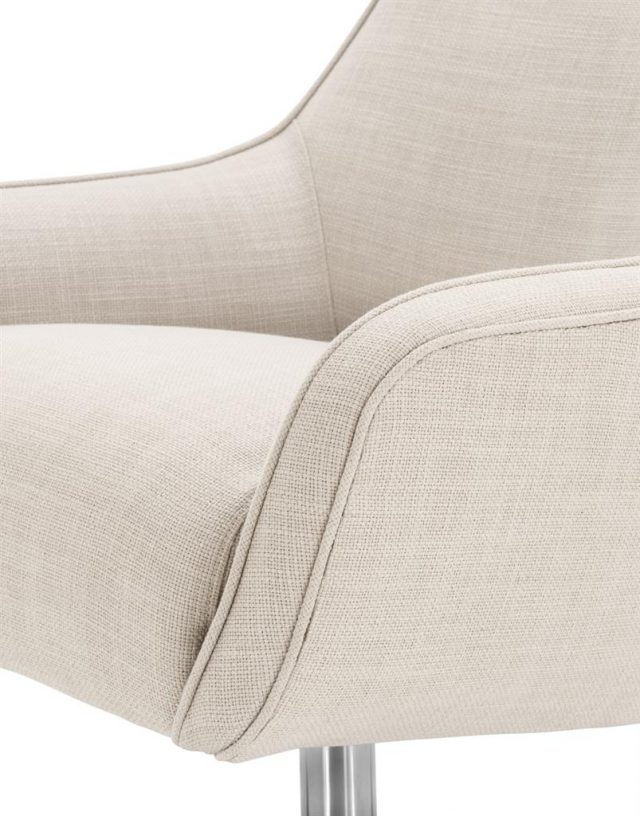 Кресло EICHHOLTZ Swivel Chair Serena Beige