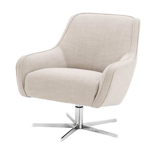 Кресло EICHHOLTZ Swivel Chair Serena Beige