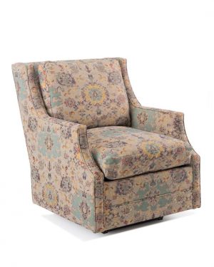 Кресло John-Richard Wingback Scoop-Arm Glider Chair