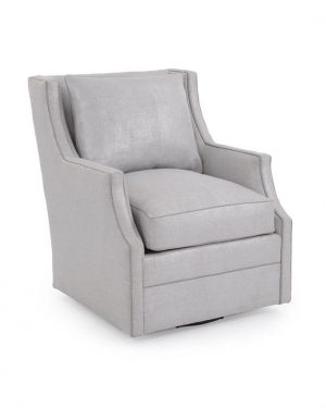 Кресло John-Richard Wingback Scoop-Arm Swivel Glider Chair