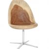 Кресло Phillips Collection Smoothed Swivel Chair