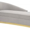 Кушетка Liang and Eimil TIVOLI CHAISE LONGUE LIGHT GREY