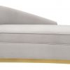 Кушетка Liang and Eimil TIVOLI CHAISE LONGUE LIGHT GREY