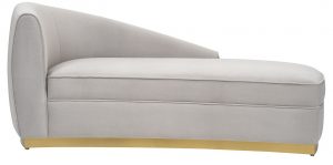Кушетка Liang and Eimil TIVOLI CHAISE LONGUE LIGHT GREY