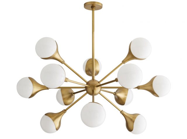 Люстра ARTERIORS AUGUSTUS CHANDELIER BRASS