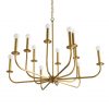 Люстра ARTERIORS BRECK SMALL CHANDELIER BRASS