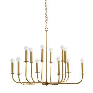 Люстра ARTERIORS BRECK SMALL CHANDELIER BRASS