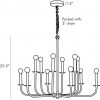 Люстра ARTERIORS BRECK SMALL CHANDELIER BRASS