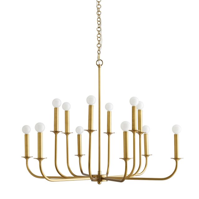 Люстра ARTERIORS BRECK SMALL CHANDELIER BRASS