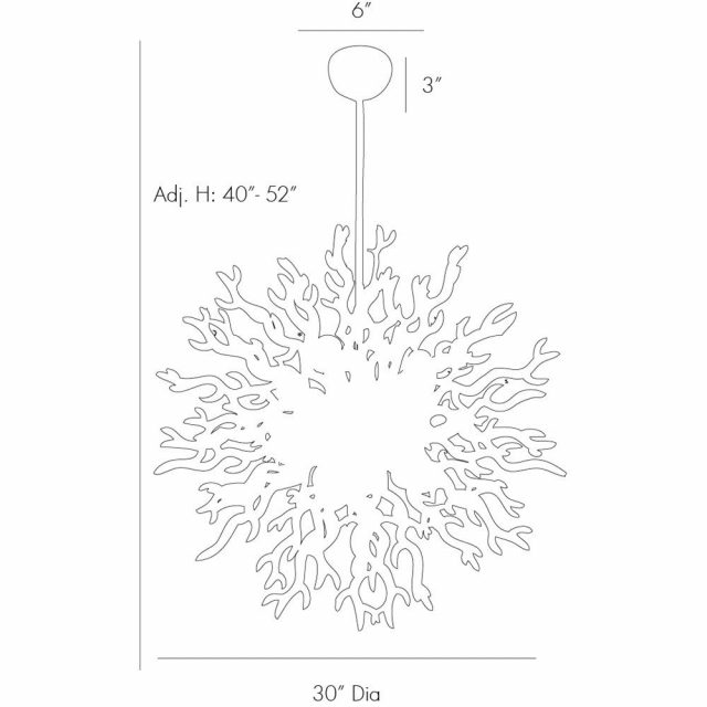 Люстра ARTERIORS DIALLO LARGE