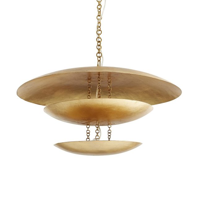Люстра ARTERIORS FLORKO CHANDELIER GOLD LEAF