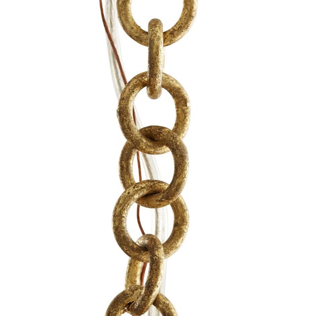 Люстра ARTERIORS FLORKO CHANDELIER GOLD LEAF