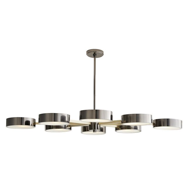Люстра ARTERIORS LINUS STARBURST CHANDELIER BLACK NICKEL