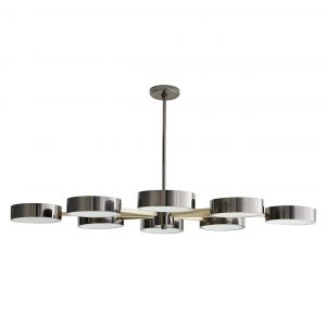 Люстра ARTERIORS LINUS STARBURST CHANDELIER BLACK NICKEL