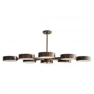 Люстра ARTERIORS LINUS STARBURST CHANDELIER HERITAGE BRASS