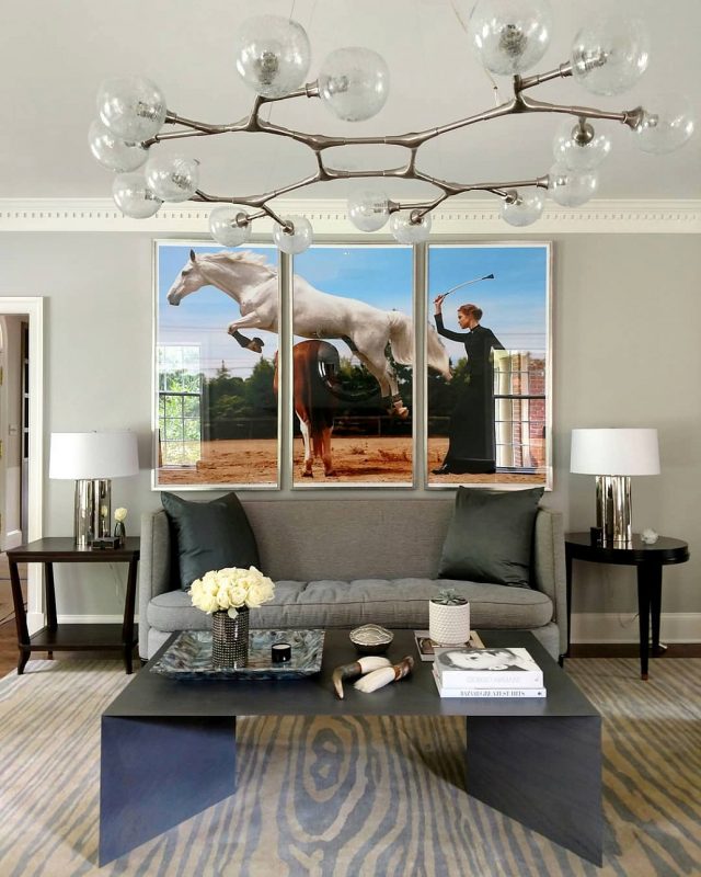 Люстра ARTERIORS MAHOWALD CHANDELIER ANTIQUE BRASS