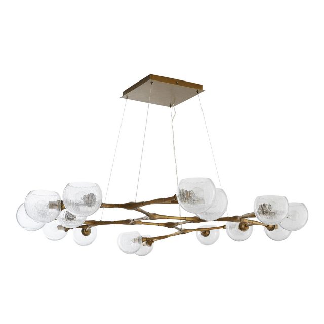 Люстра ARTERIORS MAHOWALD CHANDELIER ANTIQUE BRASS