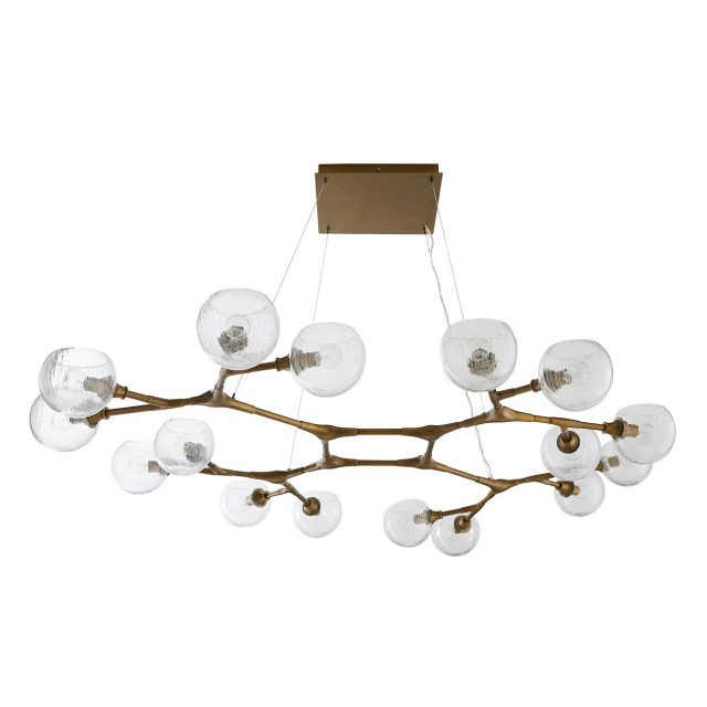 Люстра ARTERIORS MAHOWALD CHANDELIER ANTIQUE BRASS
