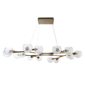Люстра ARTERIORS MAHOWALD CHANDELIER ANTIQUE BRASS
