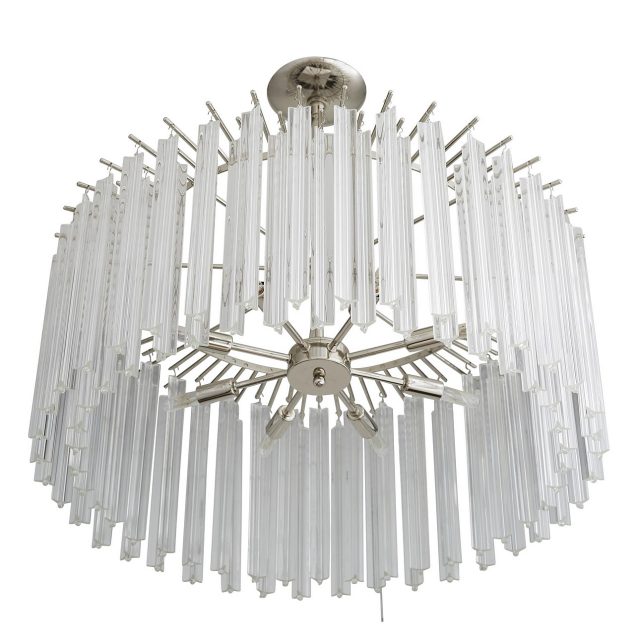 Люстра ARTERIORS NESSA ROUND NICKEL