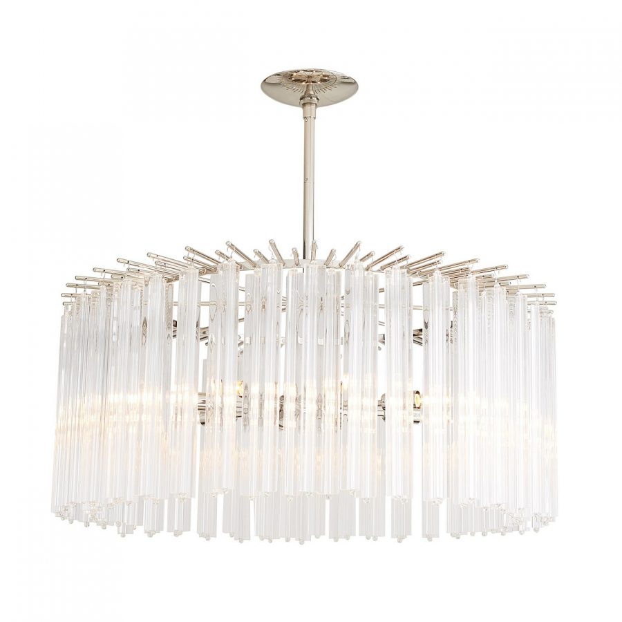 Люстра ARTERIORS NESSA ROUND NICKEL