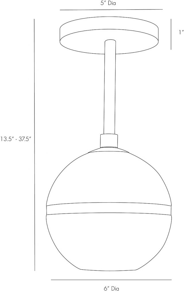 Люстра ARTERIORS NOBLE PENDANT