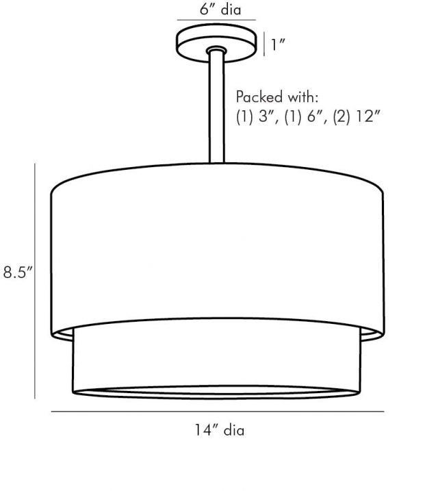 Люстра ARTERIORS NOLAN MINI PENDANT