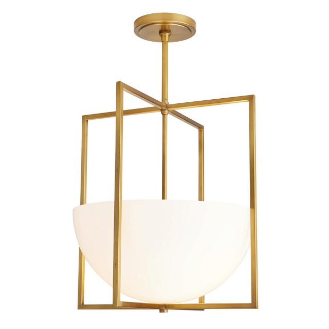 Люстра ARTERIORS ROYCE PENDANT ANTIQUE BRASS