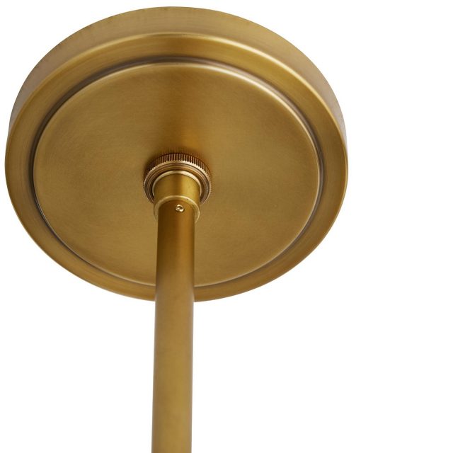 Люстра ARTERIORS ROYCE PENDANT ANTIQUE BRASS